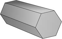 Aluminum Hex Stock: 5/8 In