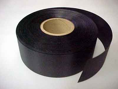 Slit Dacron 6.0" x 3.9 ounce - black
