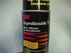 Spray Glue 75 - Low Tack